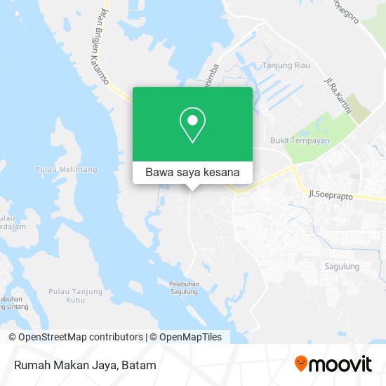 Peta Rumah Makan Jaya