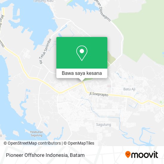Peta Pioneer Offshore Indonesia