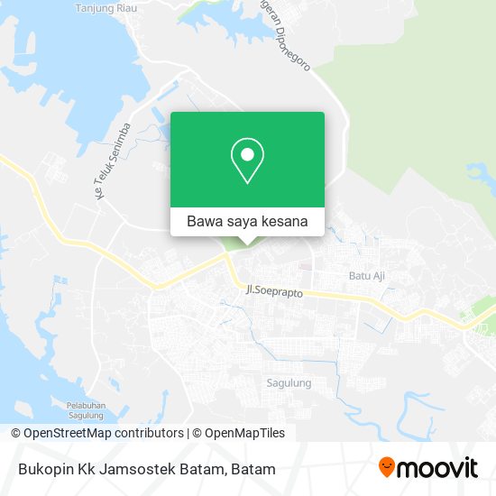 Peta Bukopin Kk Jamsostek Batam