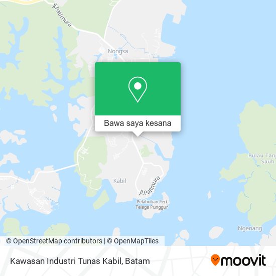 Peta Kawasan Industri Tunas Kabil