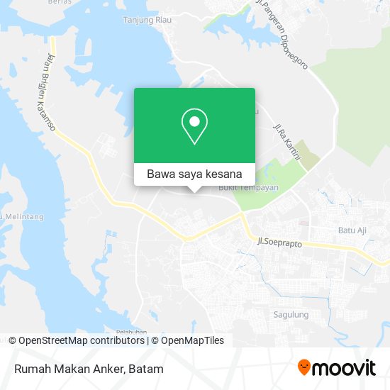 Peta Rumah Makan Anker