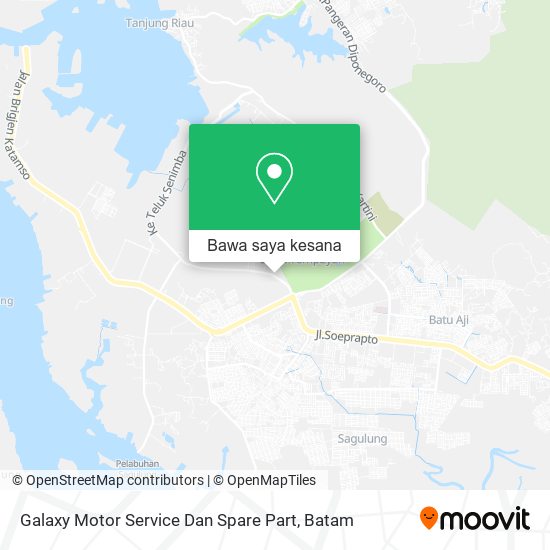 Peta Galaxy Motor Service Dan Spare Part