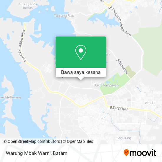 Peta Warung Mbak Warni