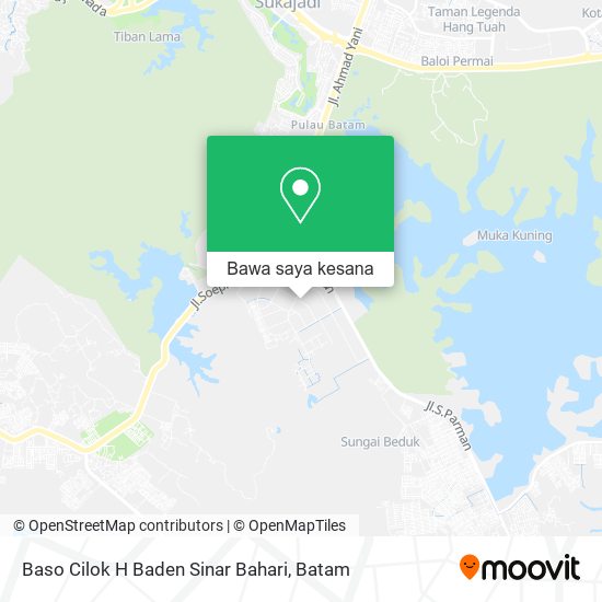 Peta Baso Cilok H Baden Sinar Bahari