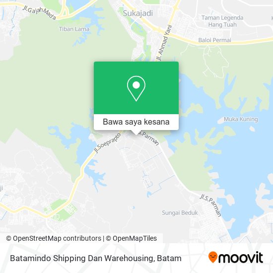 Peta Batamindo Shipping Dan Warehousing