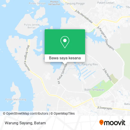 Peta Warung Sayang
