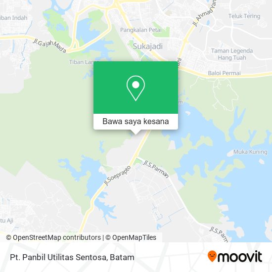 Peta Pt. Panbil Utilitas Sentosa