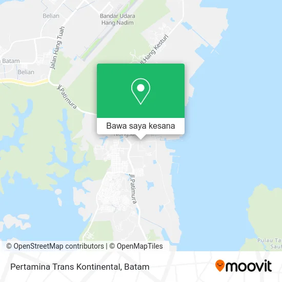Peta Pertamina Trans Kontinental