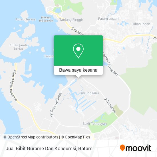 Peta Jual Bibit Gurame Dan Konsumsi
