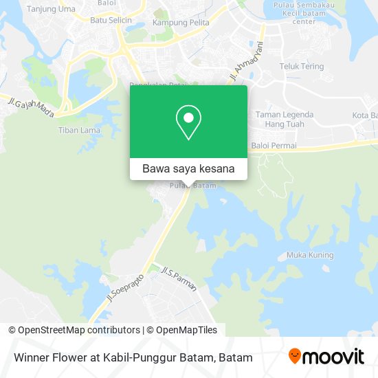 Peta Winner Flower at Kabil-Punggur Batam