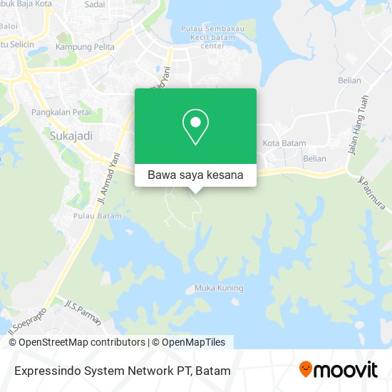 Peta Expressindo System Network PT
