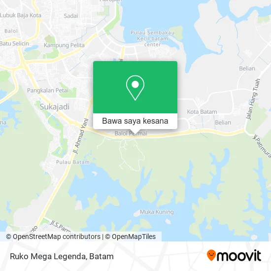 Peta Ruko Mega Legenda