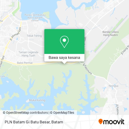 Peta PLN Batam Gi Batu Besar