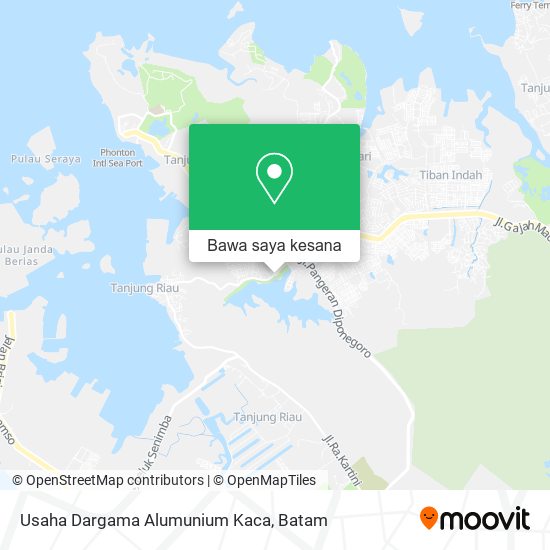 Peta Usaha Dargama Alumunium Kaca