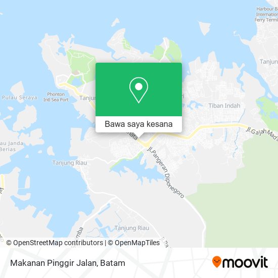 Peta Makanan Pinggir Jalan