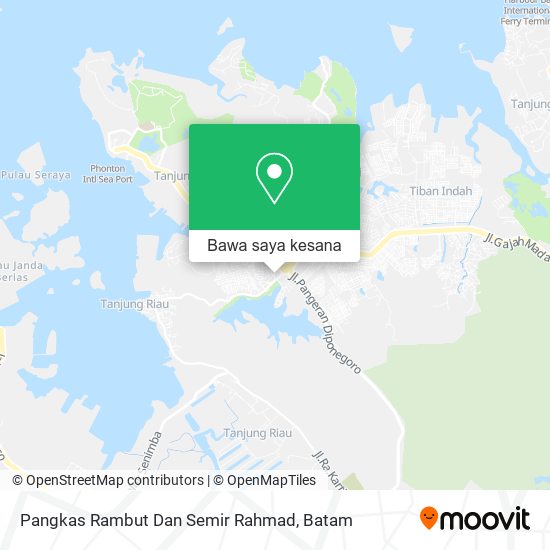 Peta Pangkas Rambut Dan Semir Rahmad