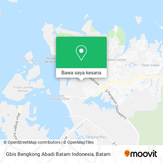 Peta Gbis Bengkong Abadi Batam Indonesia