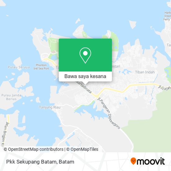 Peta Pkk Sekupang Batam