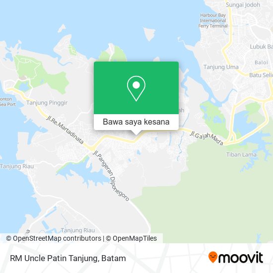 Peta RM Uncle Patin Tanjung