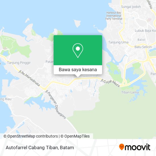 Peta Autofarrel Cabang Tiban
