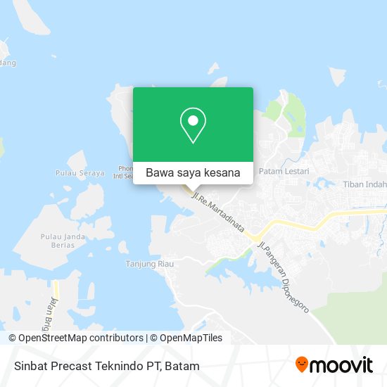 Peta Sinbat Precast Teknindo PT