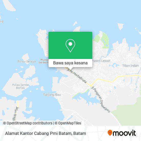 Peta Alamat Kantor Cabang Pmi Batam