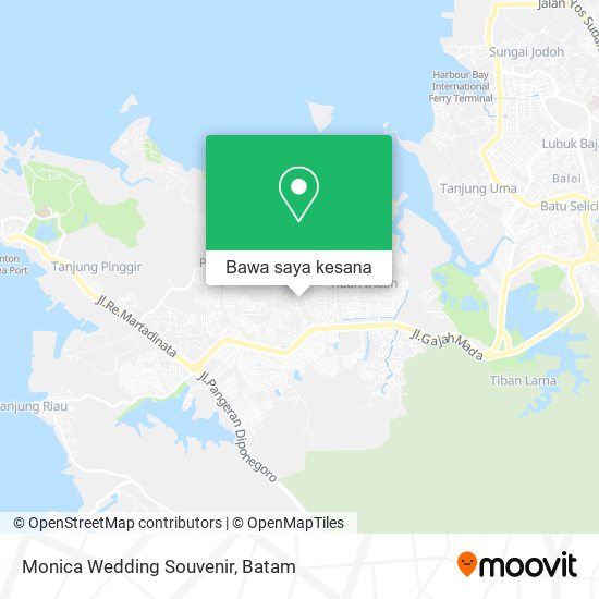 Peta Monica Wedding Souvenir