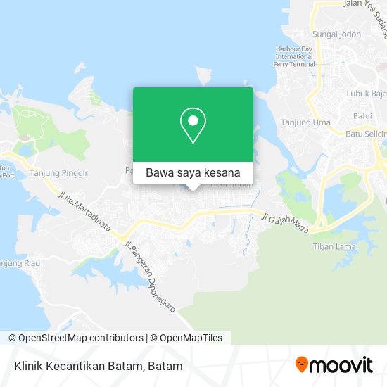 Peta Klinik Kecantikan Batam