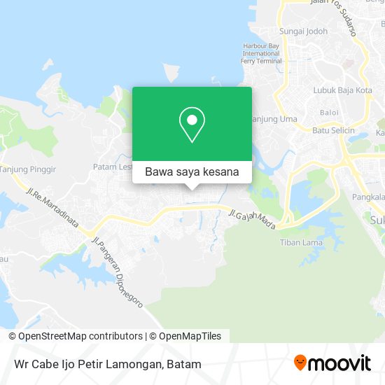 Peta Wr Cabe Ijo Petir Lamongan