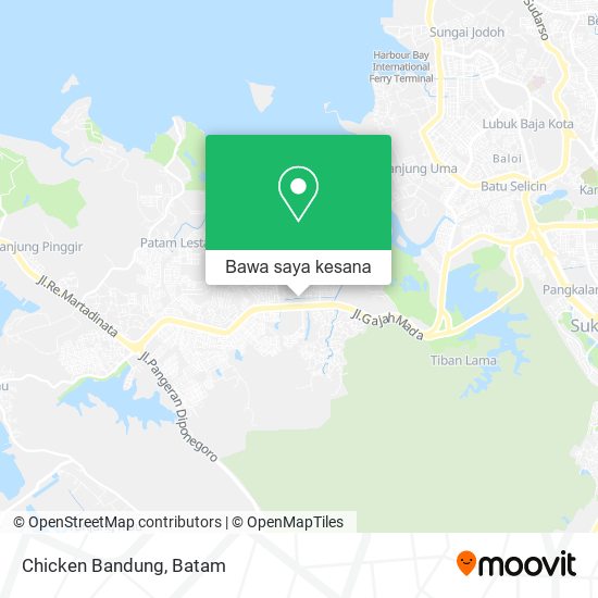 Peta Chicken Bandung