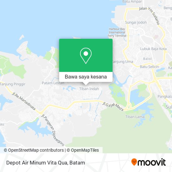 Peta Depot Air Minum Vita Qua