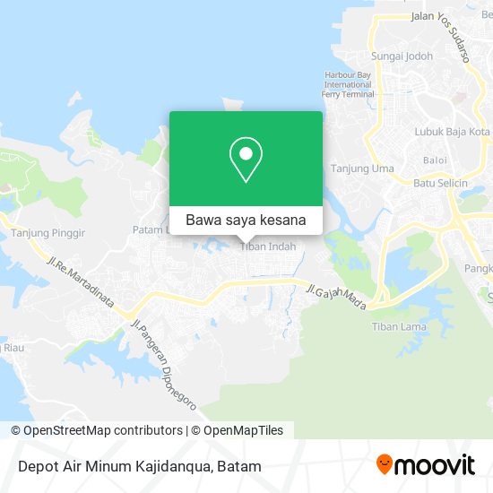 Peta Depot Air Minum Kajidanqua