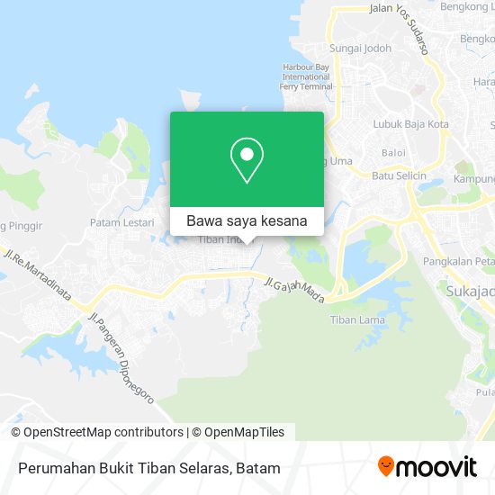 Peta Perumahan Bukit Tiban Selaras