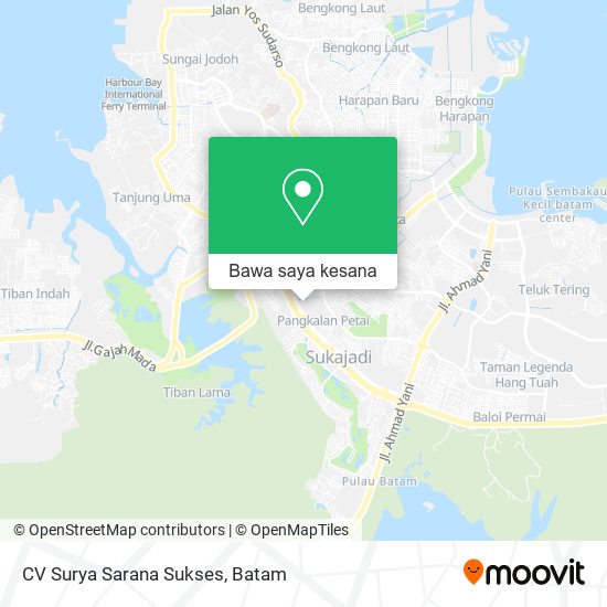 Peta CV Surya Sarana Sukses