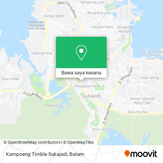 Peta Kampoeng Timble Sukajadi