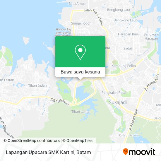 Peta Lapangan Upacara SMK Kartini
