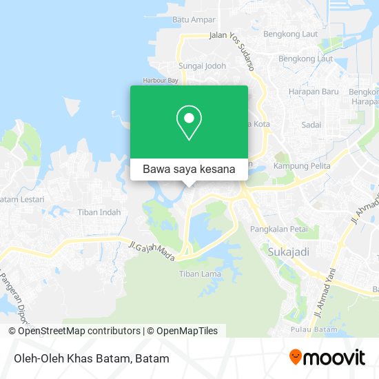 Peta Oleh-Oleh Khas Batam