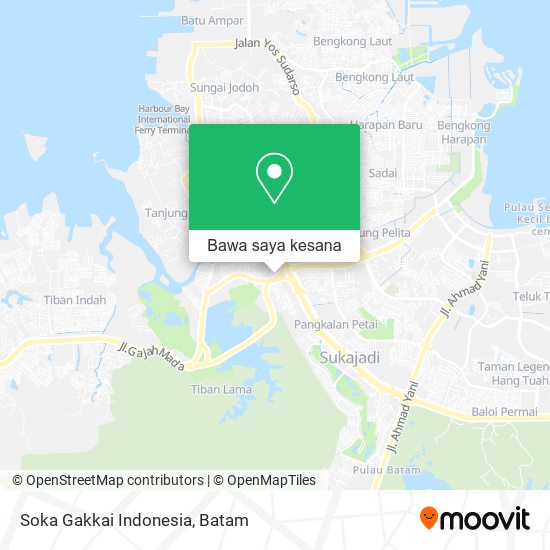 Peta Soka Gakkai Indonesia
