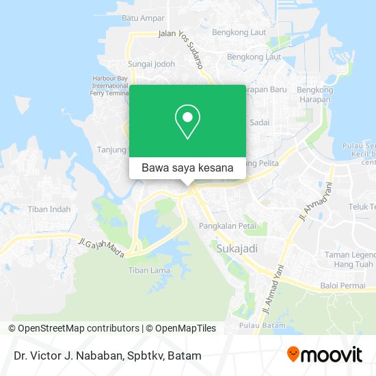 Peta Dr. Victor J. Nababan, Spbtkv