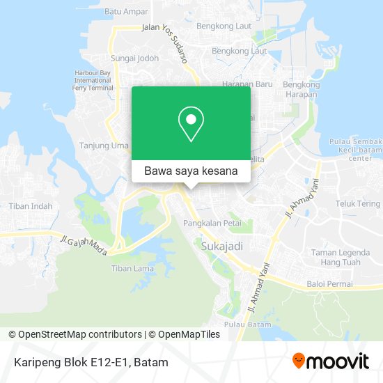 Peta Karipeng Blok E12-E1