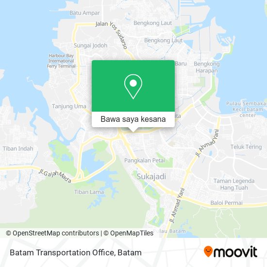 Peta Batam Transportation Office