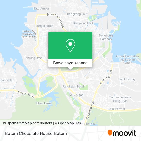 Peta Batam Chocolate House