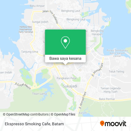 Peta Ekspresso Smoking Cafe