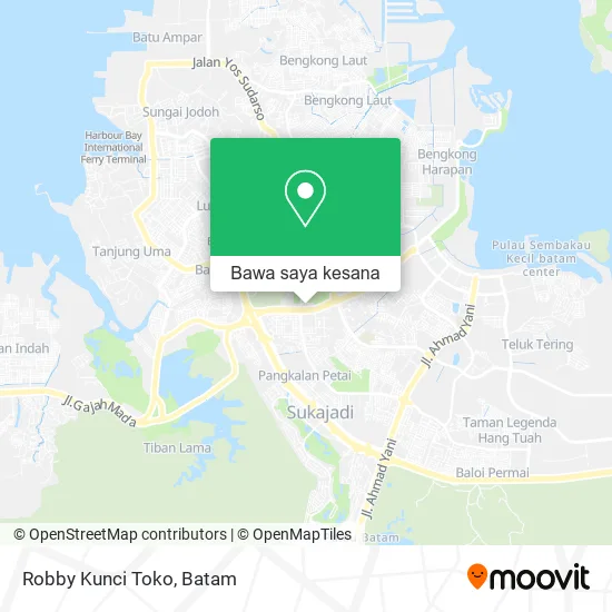 Peta Robby Kunci Toko