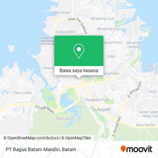 Peta PT Bagus Batam Mandiri