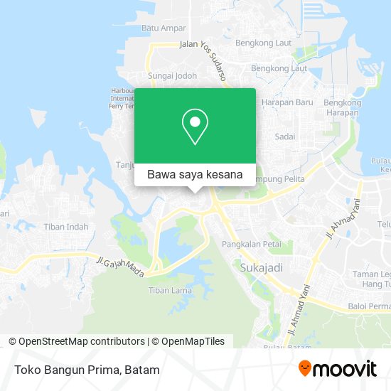 Peta Toko Bangun Prima