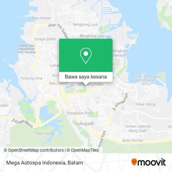 Peta Mega Autospa Indonesia
