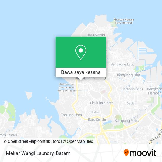Peta Mekar Wangi Laundry