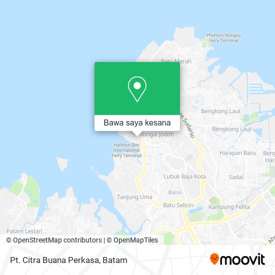 Peta Pt. Citra Buana Perkasa