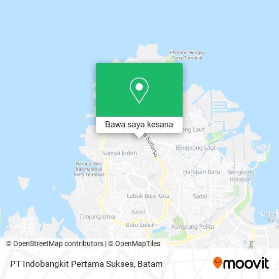 Peta PT Indobangkit Pertama Sukses